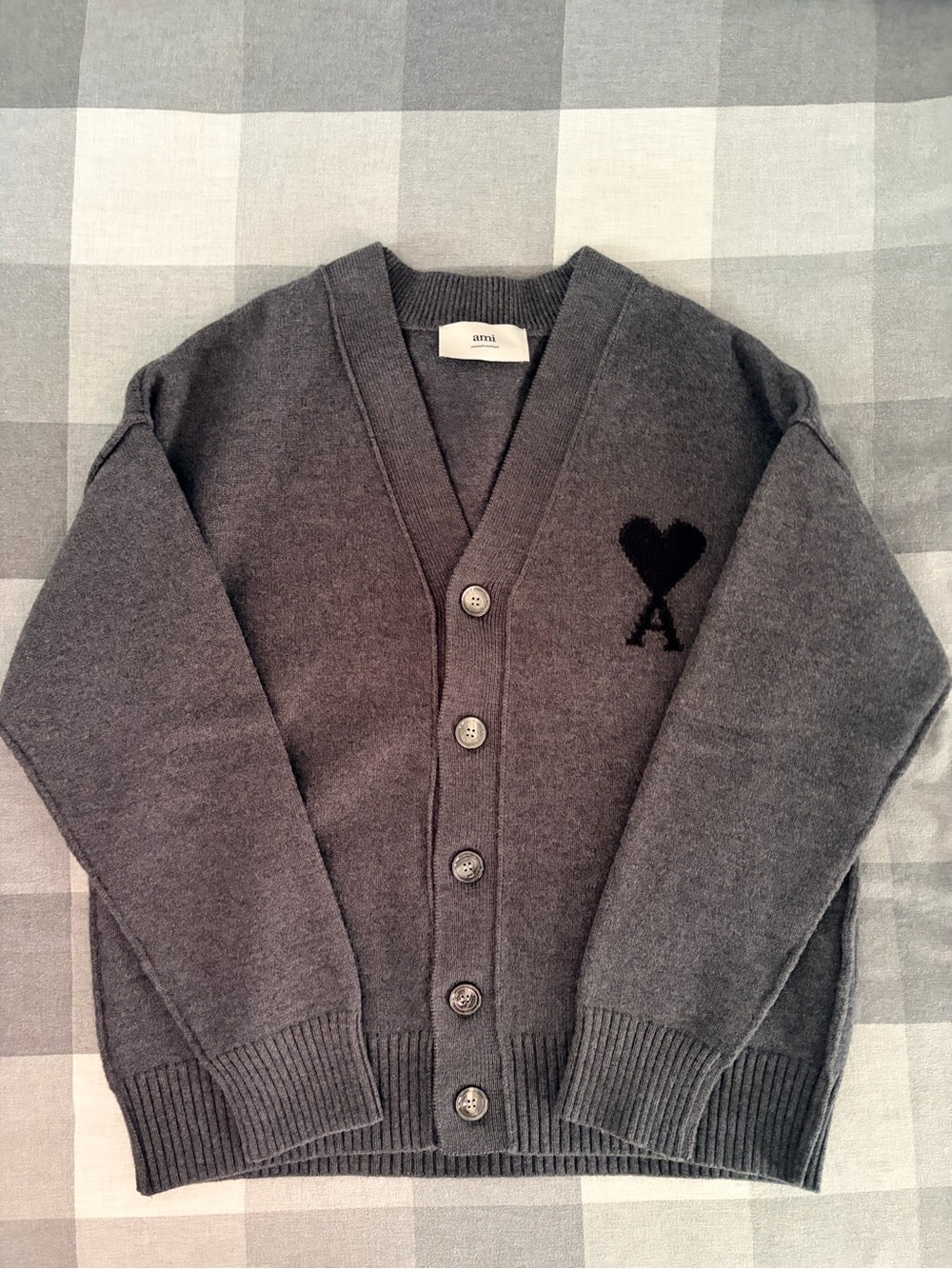Ami De Couer Unisex Grey Cardigan